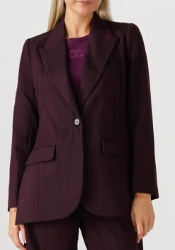 CO'COUTURE blazer almira fitted blazer bordeaux Discount