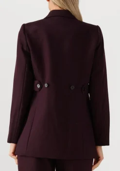 CO'COUTURE blazer almira fitted blazer bordeaux Discount