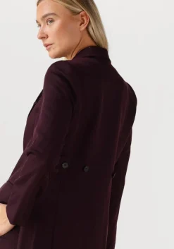 CO'COUTURE blazer almira fitted blazer bordeaux Discount