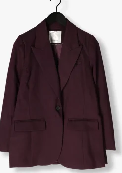CO'COUTURE blazer almira fitted blazer bordeaux Discount