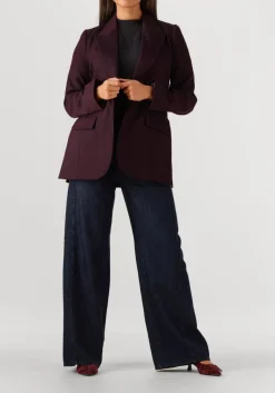 CO'COUTURE blazer almira fitted blazer bordeaux Discount