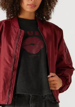 CO'COUTURE jack libby bomber jacket bordeaux Clearance