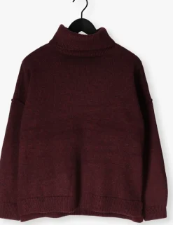CO'COUTURE trui maja slit rollneck knit bordeaux Online