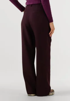 CO'COUTURE wijde broek almira pleat long pant bordeaux Outlet