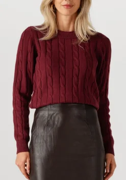 COPENHAGEN MUSE trui cmkotom-pullover bordeaux Best