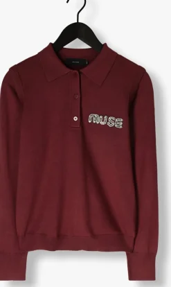 COPENHAGEN MUSE polo cmveran-polo bordeaux Hot