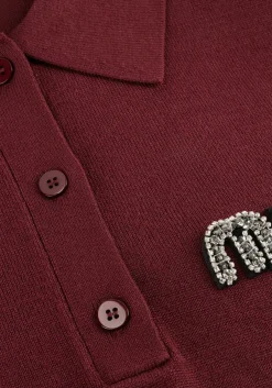 COPENHAGEN MUSE polo cmveran-polo bordeaux Hot