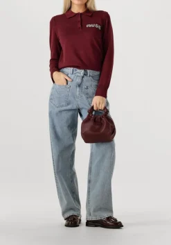 COPENHAGEN MUSE polo cmveran-polo bordeaux Hot