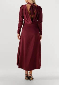COPENHAGEN MUSE midi jurk cmvianna-dress bordeaux Outlet