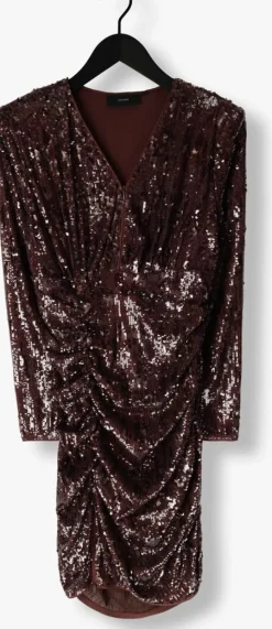 COPENHAGEN MUSE mini jurk cmsequince-dress bordeaux Best