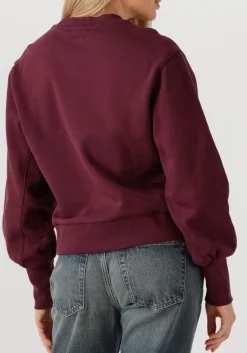 DANTE6 sweater lison logo sweater bordeaux Best