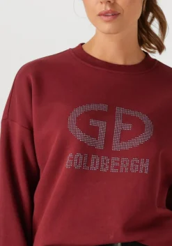 GOLDBERGH sweater alessandra crew neck sweater bordeaux Clearance