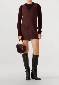 HERSKIND jurken gemma dress 5628216 bordeaux Best
