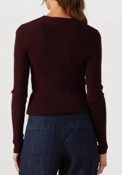 HERSKIND trui chichi knmit cardigan 5619106 bordeaux Clearance