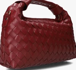 NÚNOO núnoo schoudertas dandy braided bordeaux Sale