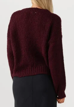 PENN & INK trui jumper w25l246 bordeaux Discount