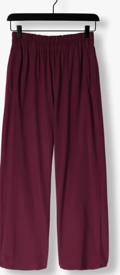 PENN & INK wijde broek trousers w25n1643 bordeaux New