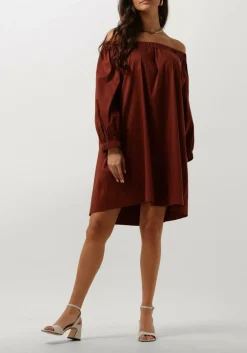 SEMICOUTURE mini jurk s4sk26 dress bordeaux Sale