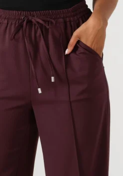 VANESSA BRUNO wijde broek cliff bordeaux Outlet
