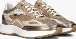 FLORIS VAN BOMMEL lage sneakers sfw-10101 bronskleurig Clearance