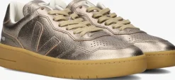 VEJA lage sneakers v-90 bronskleurig Discount