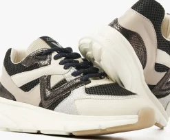 VIA VAI lage sneakers vic kyro bronskleurig