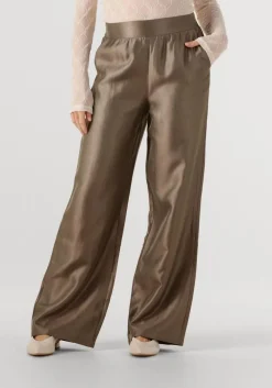 AIMEE THE LABEL bronzen wijde broek soleil brons New