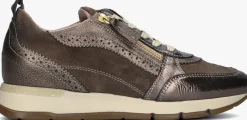 DL SPORT bronzen lage sneakers 6719 brons