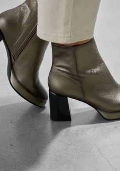 HISPANITAS bronzen enkellaarsjes hi243674 met brons Discount