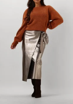 IBANA bronzen midirok siara mettalic brons Clearance