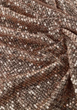 IBANA bronzen mini jurk davide brons Best