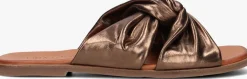 LINA LOCCHI bronzen slippers 126230477 brons New
