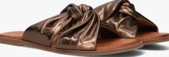 LINA LOCCHI bronzen slippers 126230477 brons New