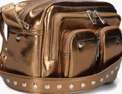 NÚNOO bronzen núnoo schoudertas ellie recycled brons Online