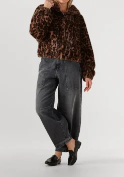 ALTER EGO e faux fur jas ally bruin Sale