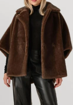 ALTER EGO e faux fur jas elin bruin Hot