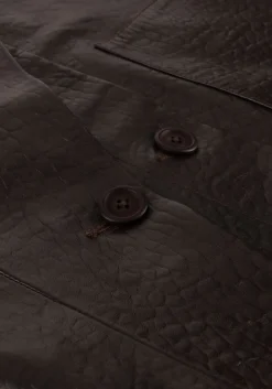 ALTER EGO e faux fur jas lena bruin New