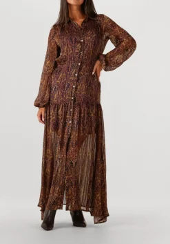 AMAYA AMSTERDAM e maxi jurk tessa bruin Hot