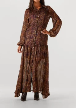 AMAYA AMSTERDAM e maxi jurk tessa bruin Hot