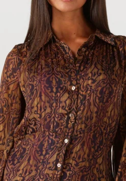 AMAYA AMSTERDAM e maxi jurk tessa bruin Hot