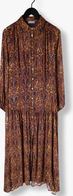 AMAYA AMSTERDAM e maxi jurk tessa bruin Hot