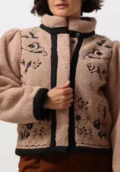 ANTIK BATIK e teddy jas saliba jacet bruin Outlet