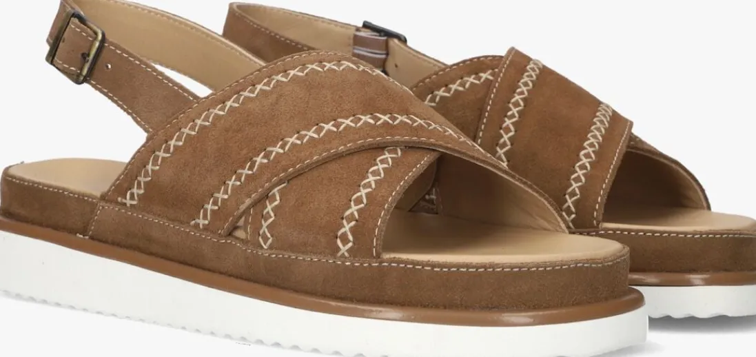 AYANA e platte sandalen 11863 bruin Online