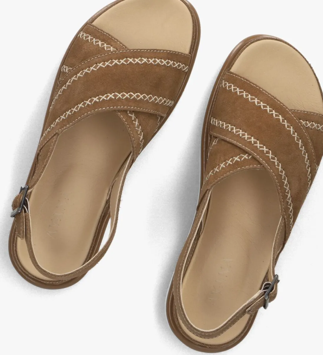 AYANA e platte sandalen 11863 bruin Online