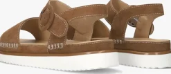 AYANA e platte sandalen 11865 bruin Best