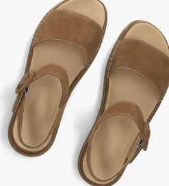 AYANA e platte sandalen 11865 bruin Best