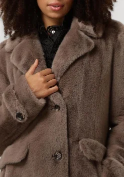 BEAUMONT e faux fur jas rachel bruin Discount