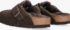 BIRKENSTOCK e pantoffels boston vl dames bruin Online