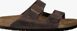 BIRKENSTOCK e slippers arizona heren bruin Online