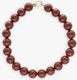 BONNIE STUDIOS e kettingen wilma necklace bruin